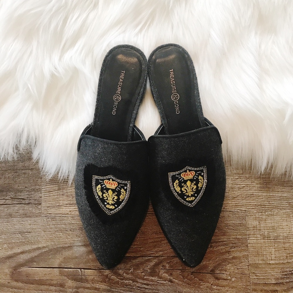 Treasure and Bond Mules Size 6.5